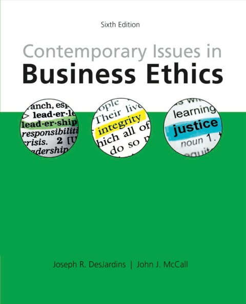 Cover image for book Contemporary Issues in Business Ethics