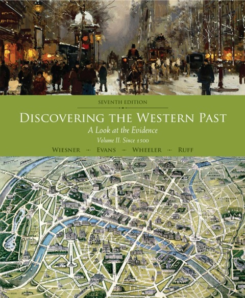 Cover image for book Discovering the Western Past, Volume II: Since 1500