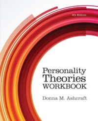 Cover image: Personality Theories Workbook 6th edition 9781305321441