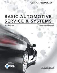 Today S Technician Basic Automotive Service And Systems