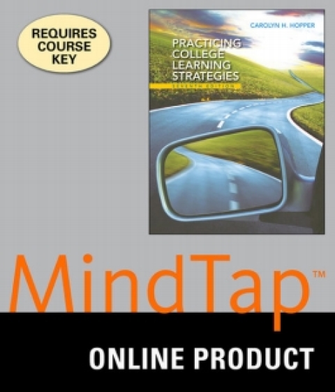 Cover image for book MindTap College Success for Hopper's Practicing College Learning Strategies, 7th Edition, [Instant Access], 1 term (6 months)