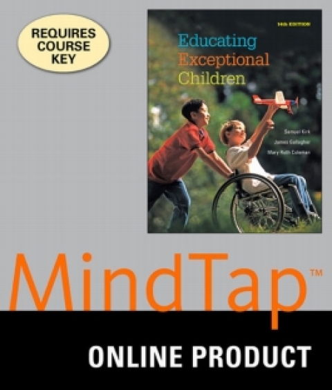 Cover image for book MindTap Education for Kirk/Gallagher/Coleman's Educating Exceptional Children
