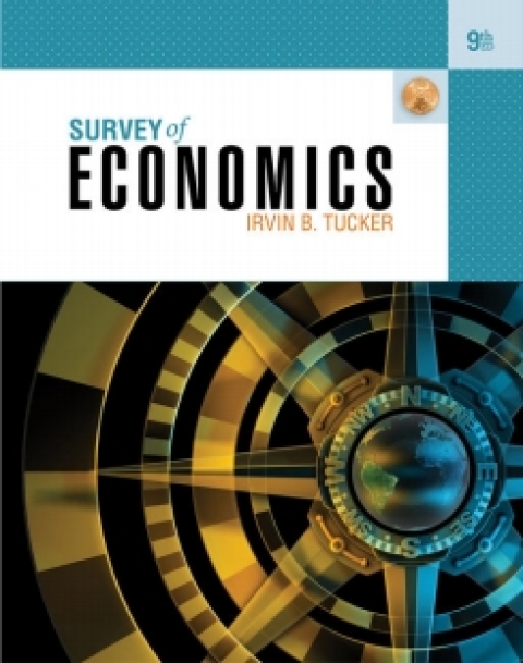 Cover image for book MindTap Economics for Tucker's Survey of Economics, 9th Edition, [Instant Access], 1 term (6 months)