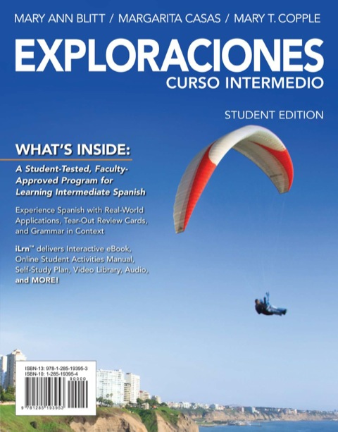 Cover image for book Exploraciones curso intermedio 4LTR press