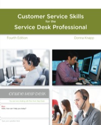 Cover image: A Guide to Customer Service Skills for the Service Desk Professional 4th edition 9781305461253