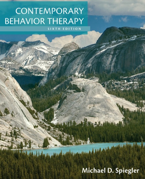 Cover image for book Contemporary Behavior Therapy