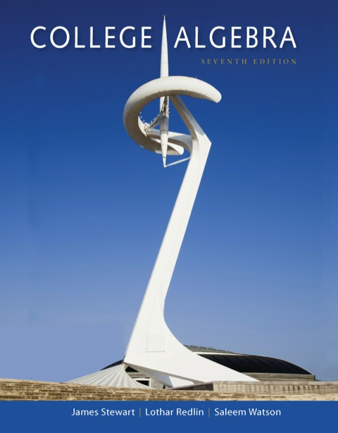 Cover image for book College Algebra