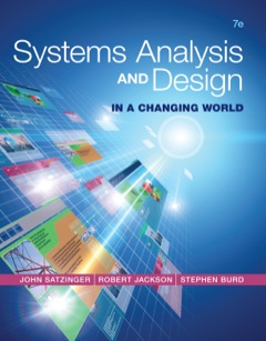 SYSTEMS ANALYSIS AND DESIGN IN A CHANGING WORLD