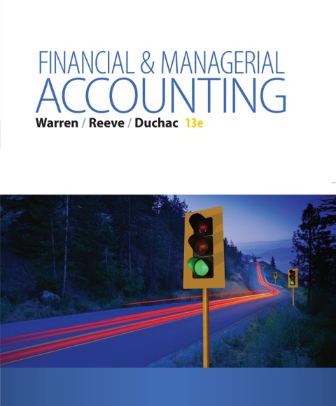 Cover image for book Financial & Managerial Accounting
