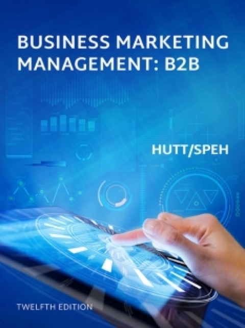 Cover image for book MindTap Marketing for Hutt/Speh's Business Marketing Management B2B