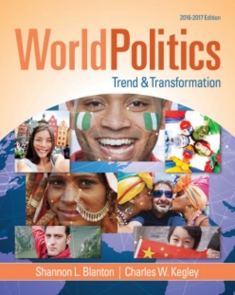 Cover image for book MindTap Political Science for Blanton/Kegley's World Politics: Trend and Transformation 2016 - 2017, 16th Edition, [Instant Access], 1 term (6 months)