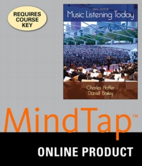 Cover image for book MindTap Music for Hoffer/Bailey's Music Listening Today