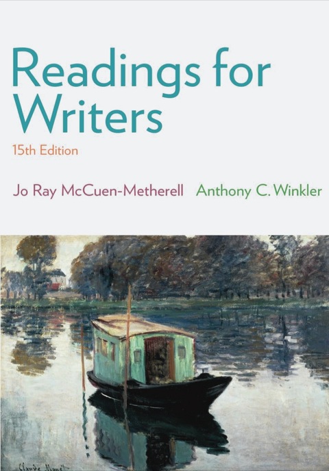 Cover image for book Readings for Writers