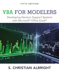 VBA for Modelers: Developing Decision Support Systems with