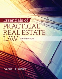 Essentials Of Practical Real Estate Law 6th Edition | 9781285448381 ...