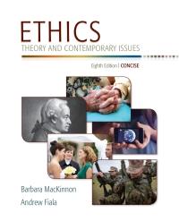 Ethics: Theory and Contemporary Issues, Concise Edition 3rd edition ...