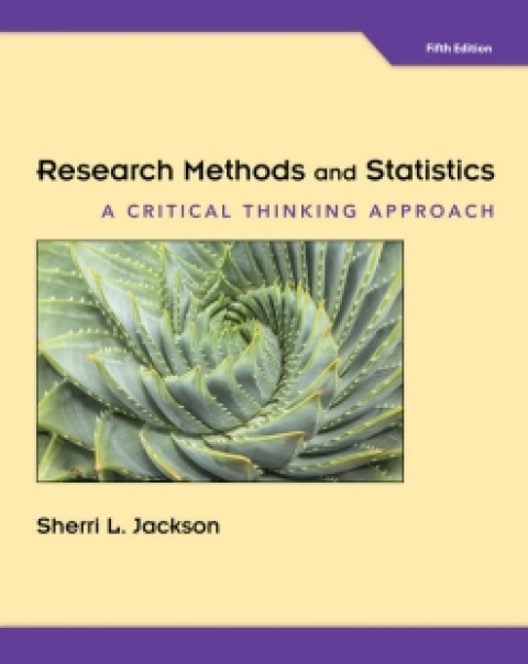 Cover image for book Research Tutor for Jackson's Research Methods and Statistics: A Critical Thinking Approach