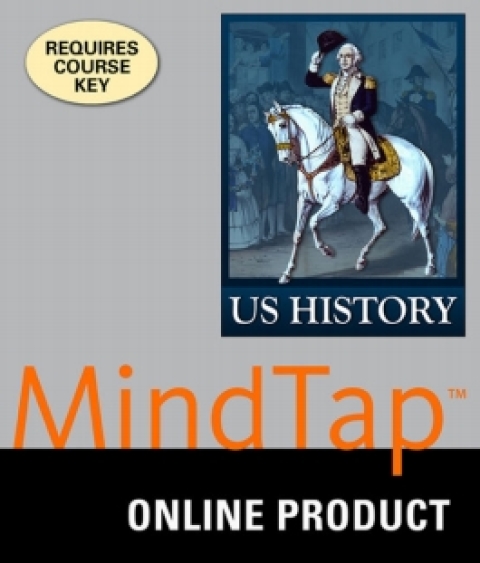 Cover image for book MindTap U.S. History Online Courseware, 1st Edition, [Instant Access], 2 terms (12 months)