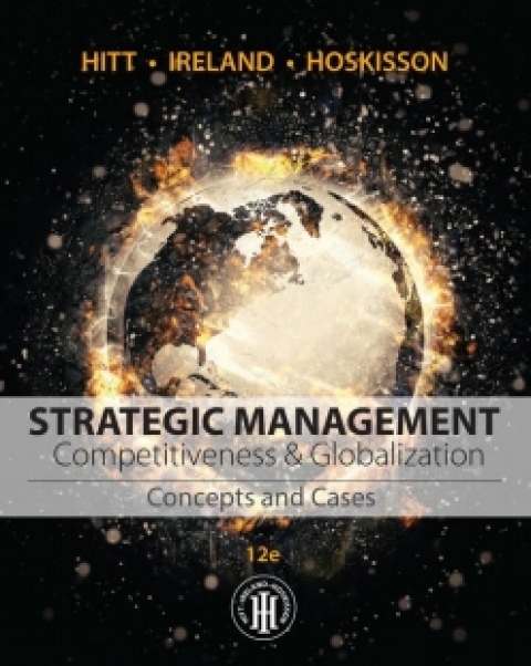 Cover image for book MindTap Management for Hitt/Ireland/Hoskisson's Strategic Management: Concepts and Cases: Competitiveness and Globalization, 12th Edition, [Instant Access], 1 term (6 months)
