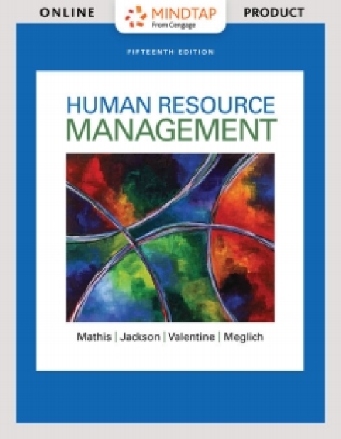 Cover image for book MindTap Management for Mathis/Jackson/Valentine/Meglich's Human Resource Management, 15th Edition, [Instant Access], 1 term (6 months)