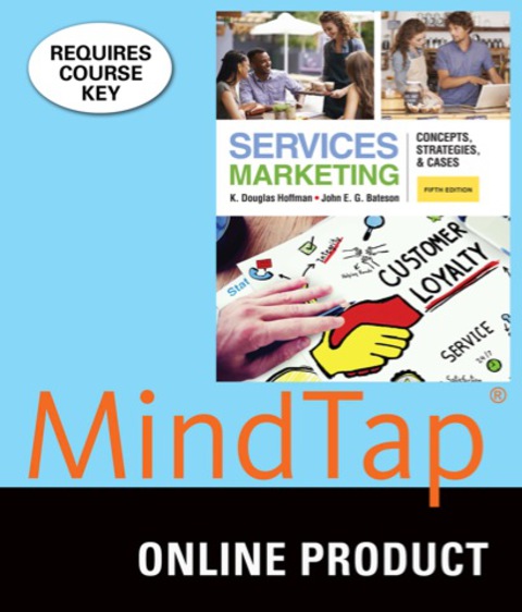 Cover image for book MindTap Marketing for Hoffman/Bateson's Services Marketing: Concepts, Strategies, & Cases, 5th Edition, [Instant Access], 1 term (6 months)