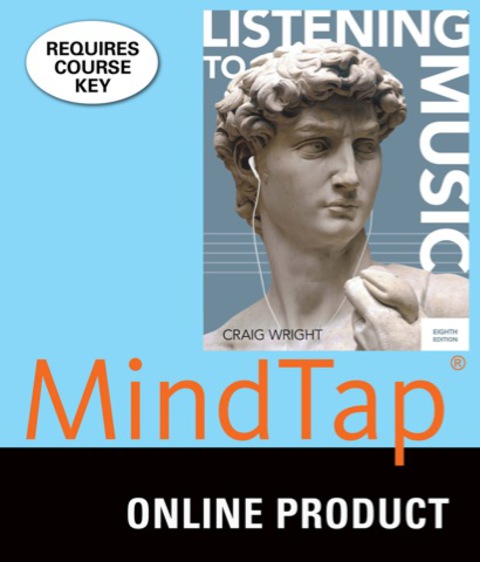 Cover image for book MindTap Music for Wright's Listening to Music