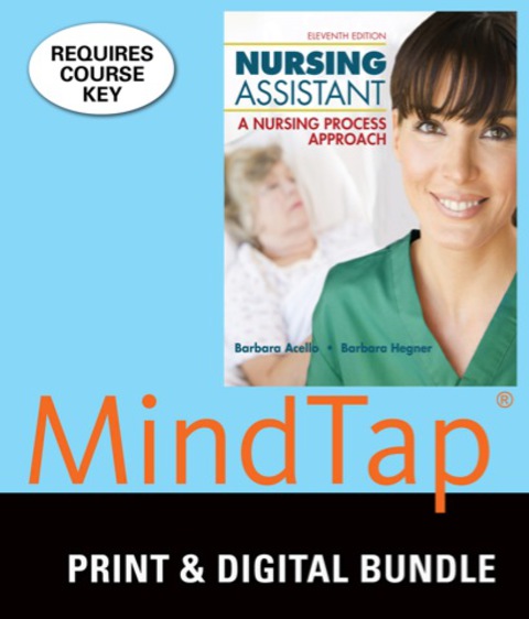 Cover image for book MindTap Nursing Assistant for Acello/Hegner, Nursing Assistant: A Nursing Process Approach, 11th Edition, [Instant Access], 2 terms (12 months)