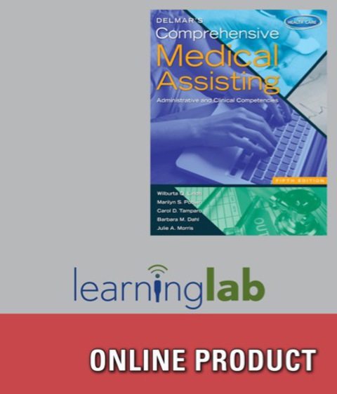 Cover image for book Learning Lab for Delmar's Comprehensive Medical Assisting: Administrative and Clinical Competencies, 5th Edition, [Instant Access], 4 terms (24 months)