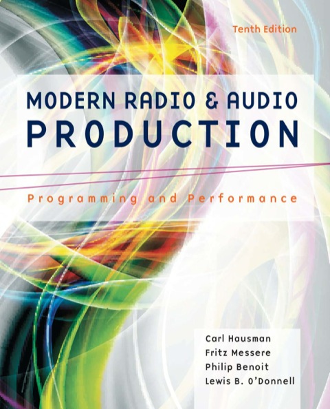 Cover image for book Modern Radio and Audio Production: Programming and Performance