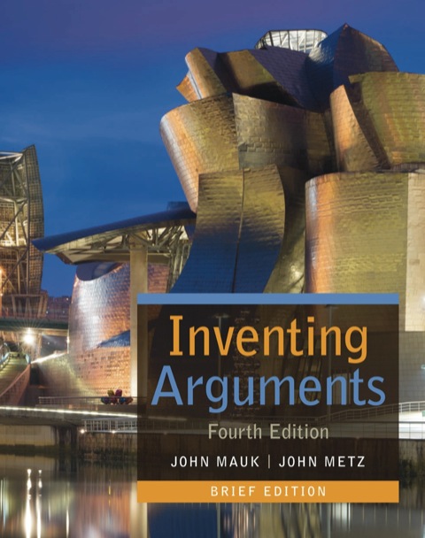 Cover image for book Inventing Arguments, Brief