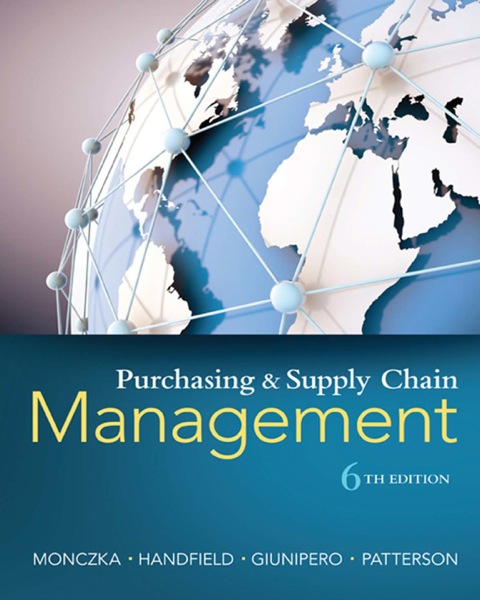 Cover image for book Purchasing and Supply Chain Management