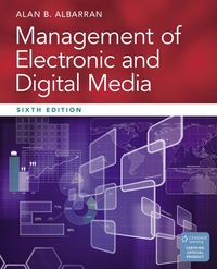Cover image: Management of Electronic and Digital Media 6th edition 9781305077560