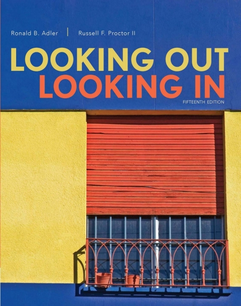 Cover image for book Looking Out, Looking In