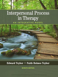 Cover image: Interpersonal Process in Therapy: An Integrative Model 7th edition 9781337511902
