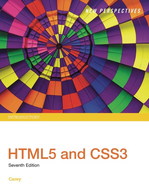 Cover image for book New Perspectives HTML5 and CSS3: Introductory