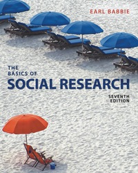 Cover image: The Basics of Social Research 7th edition 9781305975545