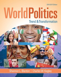 Cover image: World Politics: Trend and Transformation, 2016 - 2017 16th edition 9781337267618