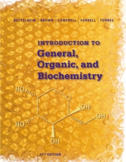 Cover image for book Student Solutions Manual eBook for Bettelheim/Brown/Campbell/Farrell/Torres? Introduction to General, Organic and Biochemistry, 11th Edition, [Instant Access]