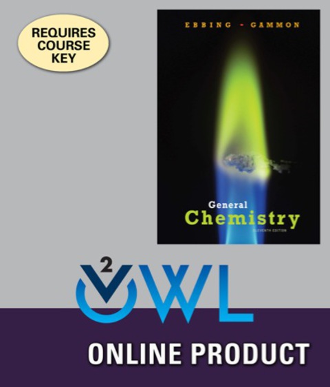 Cover image for book OWLv2 with Student Solutions Manual eBook for Ebbing/Gammon's General Chemistry, 11th Edition, [Instant Access], 4 terms (24 months)