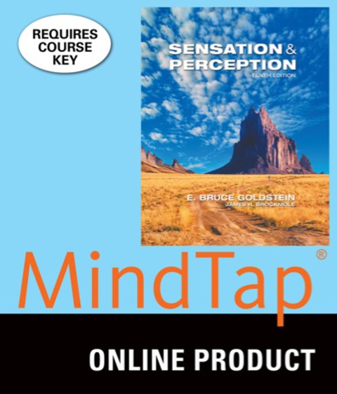 Cover image for book MindTap Psychology for Goldstein/Brockmole's Sensation and Perception