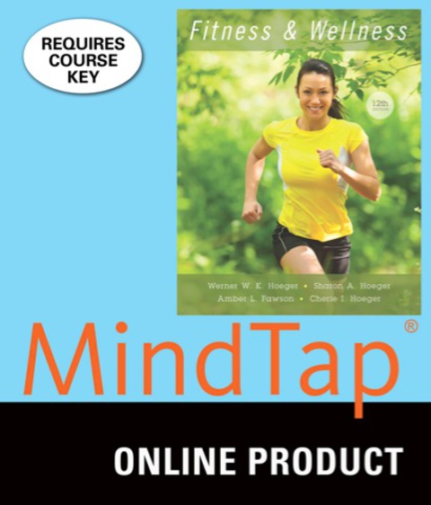 Cover image for book MindTap Health for Hoeger/Hoeger's Fitness and Wellness, 12th Edition, [Instant Access], 1 term (6 months)