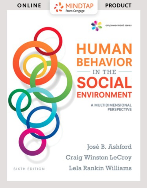 Cover image for book MindTap Social Work for Ashford/LeCroy/Williams' Empowerment Series: Human Behavior in the Social Environment