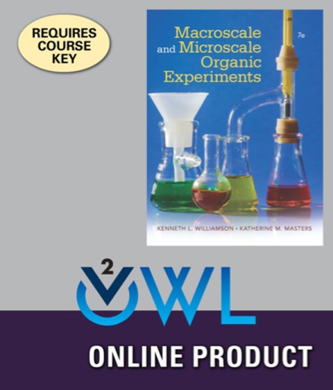 Cover image for book OWLv2 with LabSkills for Williamson/Masters' Macroscale and Microscale Organic Experiments, 7th Edition, [Instant Access], 4 terms (24 months)