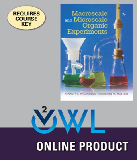 Cover image for book OWLv2 with LabSkills for Williamson/Masters' Macroscale and Microscale Organic Experiments, 7th Edition, [Instant Access], 1 term (6 months)
