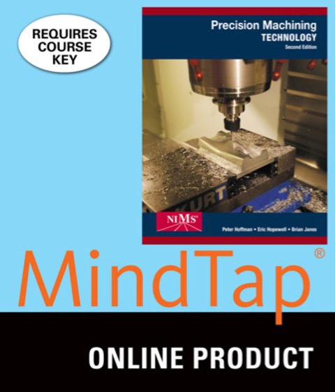 Cover image for book MindTap Mechanical Engineering for Hoffman/Hopewell/Janes' Precision Machining Technology NIMS Right Skills Now, 2nd Edition, [Instant Access], 2 terms (12 months)
