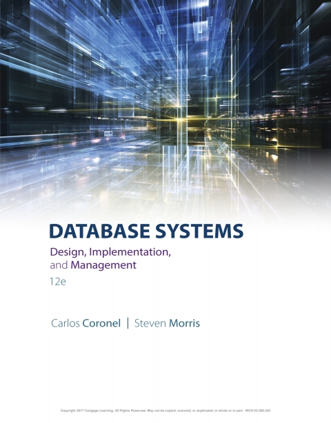 Cover image for book Database Systems: Design, Implementation, & Management