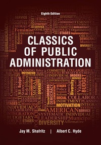 Cover image: Classics of Public Administration 8th edition 9781337241403