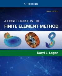 Cover image: A First Course in the Finite Element Method, SI Edition 6th edition 9781337521451