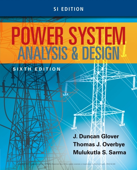 Cover image for book Power System Analysis and Design, SI Edition