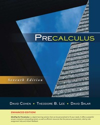 Titelbild: Precalculus, Enhanced Edition 7th edition 9781337344760